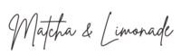 Logo Matcha & Limonade Texte
